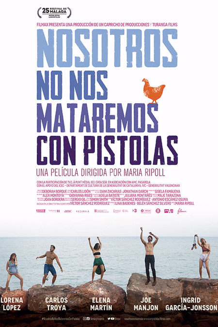 Póster de la película Nosotros no nos mataremos con pistolas