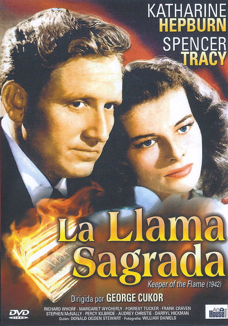 Póster de la película La llama sagrada