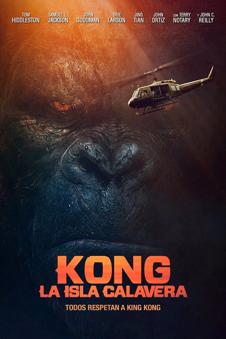 Póster de la película Kong: La isla calavera