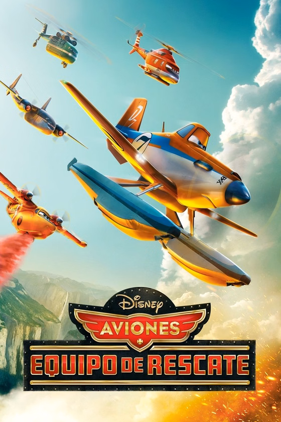 Póster de Aviones: Equipo de rescate