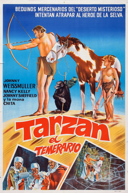 Póster de la película Tarzán el temerario