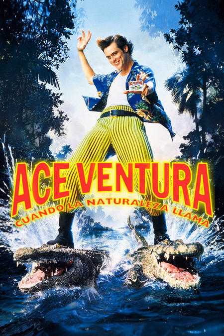 Póster de la película Ace Ventura: operación África