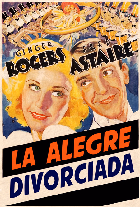 Póster de la película La alegre divorciada