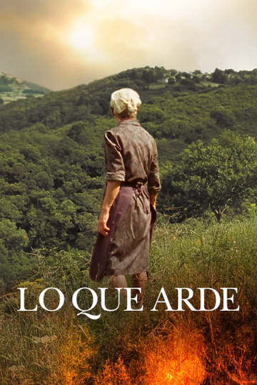 Póster de Lo que arde