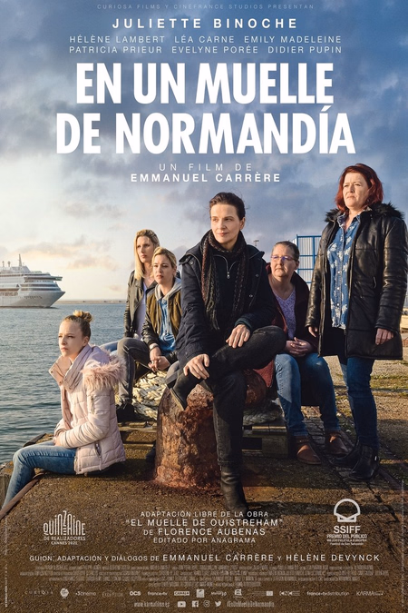 Póster de la película En un muelle de Normandia
