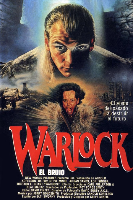 Póster de la película Warlock, el brujo