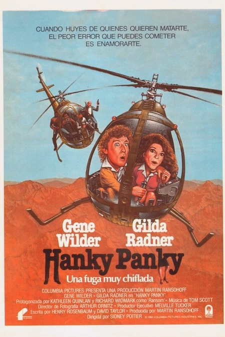 Póster de la película Hanky Panky (Una fuga muy chiflada)