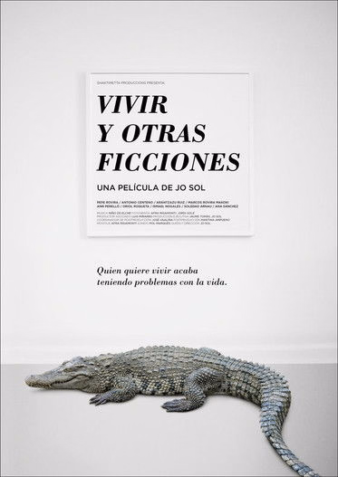 Póster de la película Vivir y otras ficciones