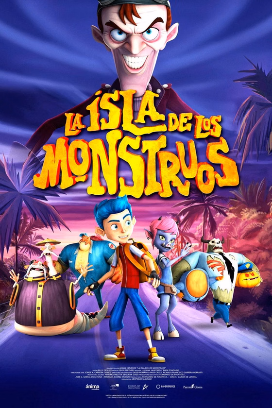 Póster de La isla de los monstruos
