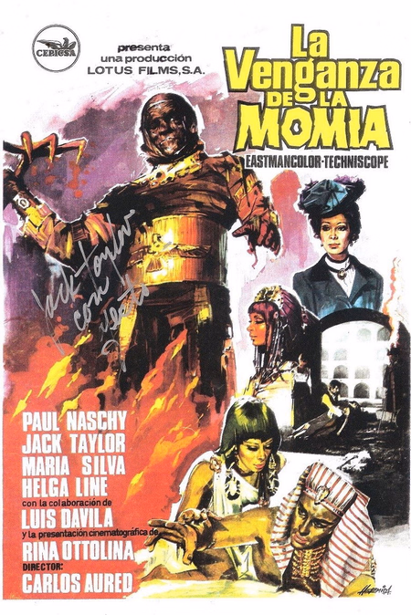 Póster de la película La venganza de la momia