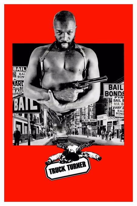 Póster de la película Truck Turner, el cazarrecompensas