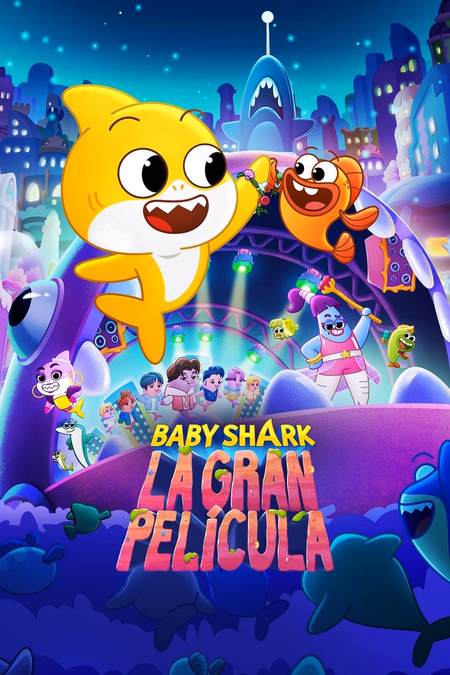 Póster de la película La gran película de Baby Shark