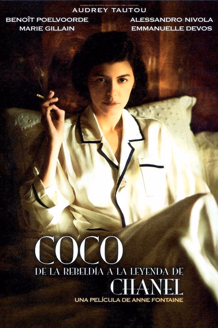 Póster de la película Coco, de la rebeldía a la leyenda de Chanel