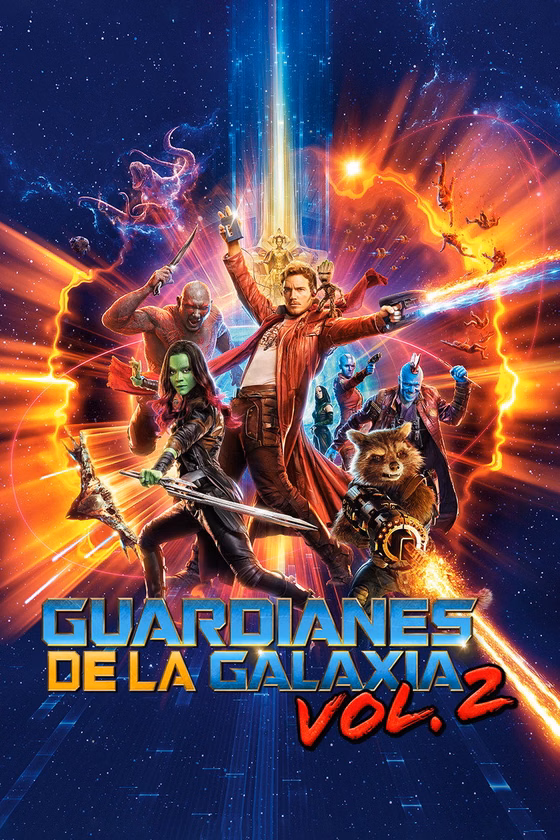 Póster de Guardianes de la galaxia Vol. 2
