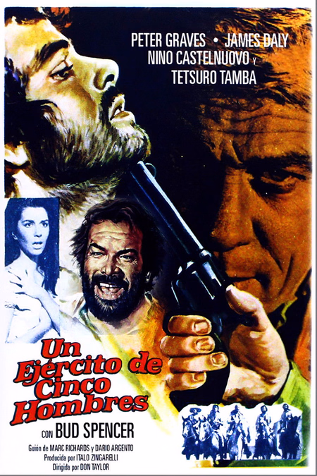 Póster de la película Un ejército de cinco hombres