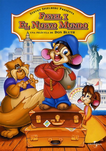 Póster de la película Fievel y el nuevo mundo