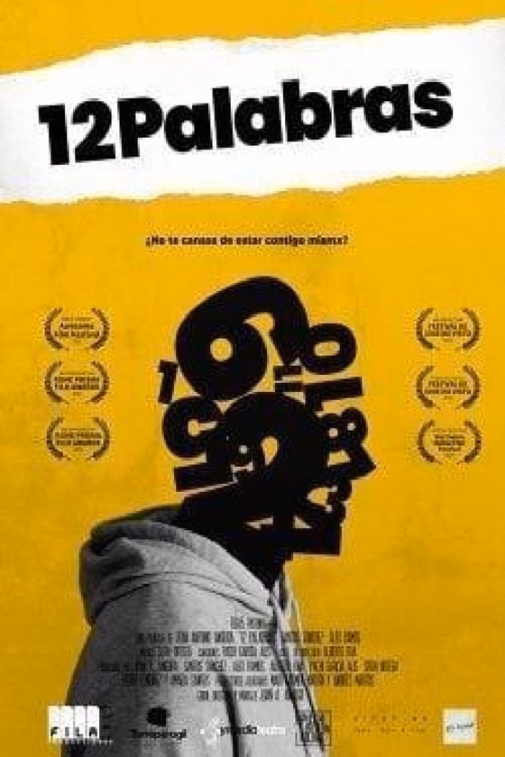 Póster de 12 palabras