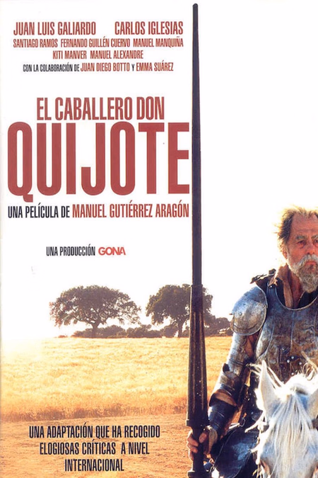 Póster de la película El caballero Don Quijote