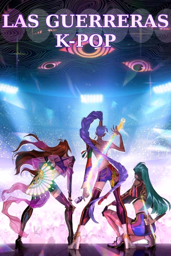 Póster de Las guerreras k-pop