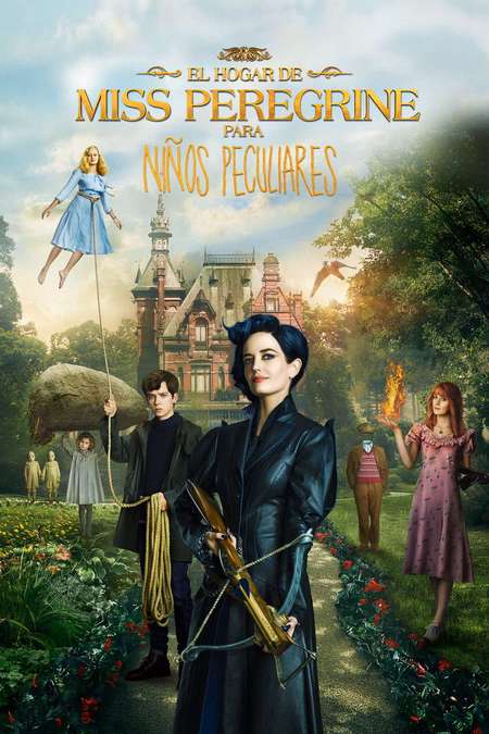 Póster de la película El hogar de Miss Peregrine para niños peculiares