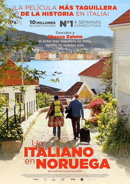 Póster de la película Un italiano en Noruega