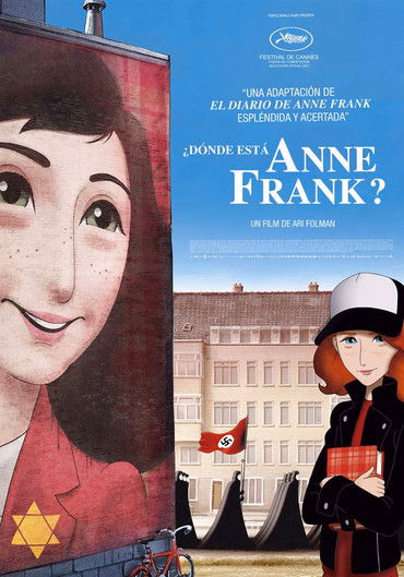 Póster de la película ¿Dónde está Anne Frank?