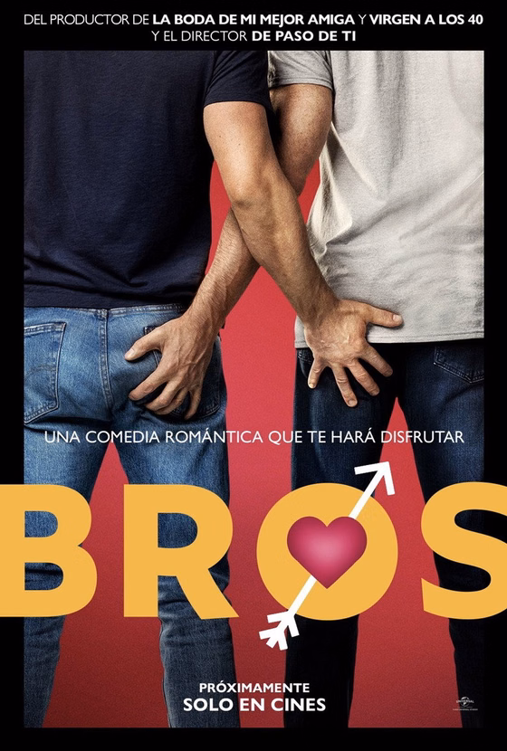 Póster de Bros: Más que amigos
