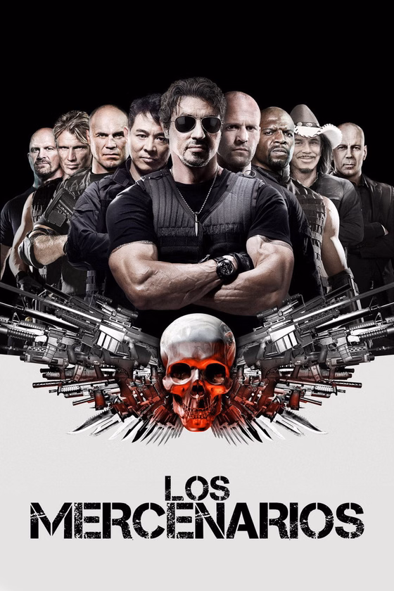 Póster de Los mercenarios