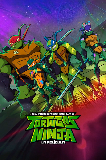 Póster de la película El ascenso de las Tortugas Ninja: La película