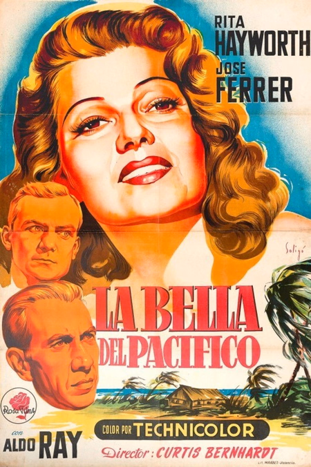 Póster de la película La bella del Pacífico