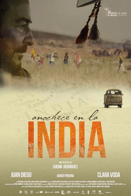 Póster de la película Anochece en la India