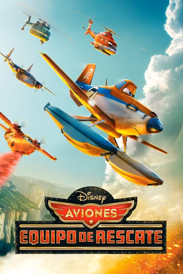 Póster de Aviones: Equipo de rescate