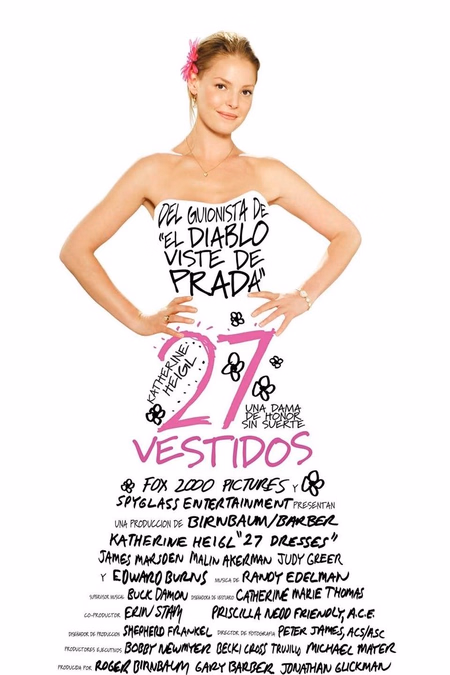 Póster de la película 27 vestidos