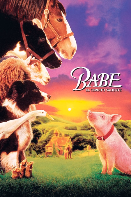 Póster de la película Babe, el cerdito valiente