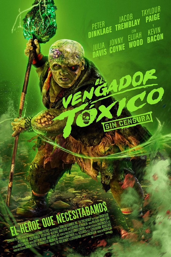 Póster de El vengador tóxico