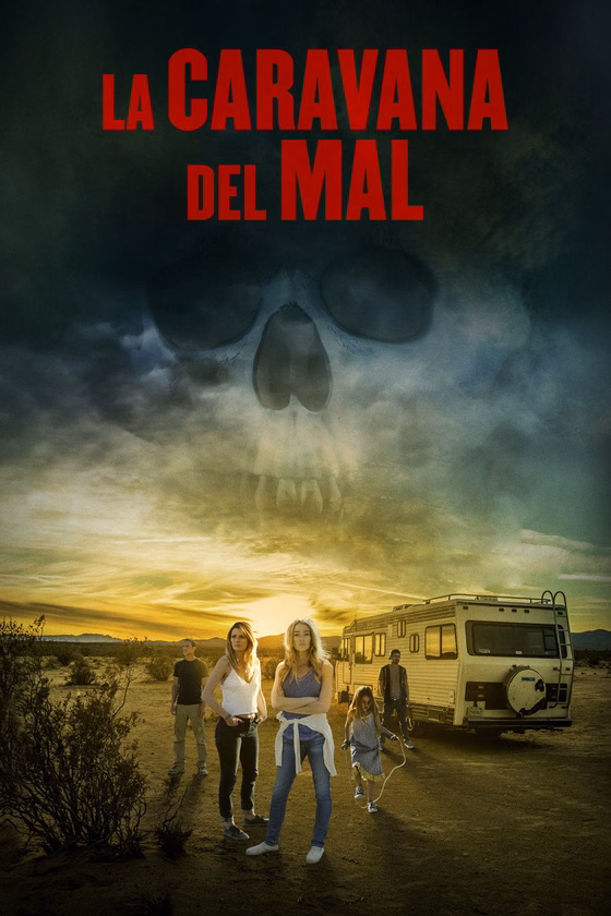 Póster de La caravana del mal