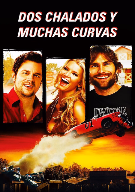 Póster de la película Dos chalados y muchas curvas