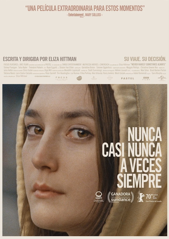 Póster de Nunca, casi nunca, a veces, siempre