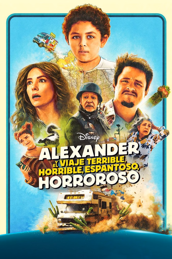 Póster de Alexander y el viaje terrible, horrible, espantoso, horroroso
