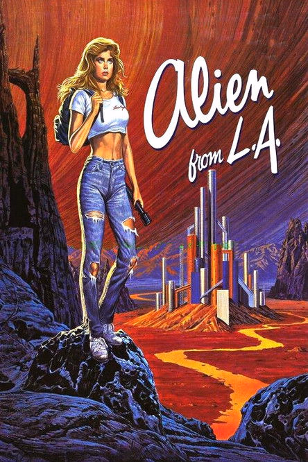 Póster de la película Alien from L.A.
