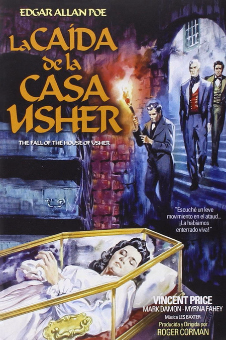 Póster de la película La caída de la casa Usher