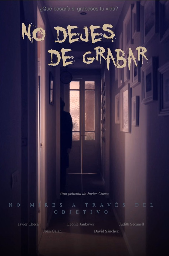 Póster de No dejes de grabar