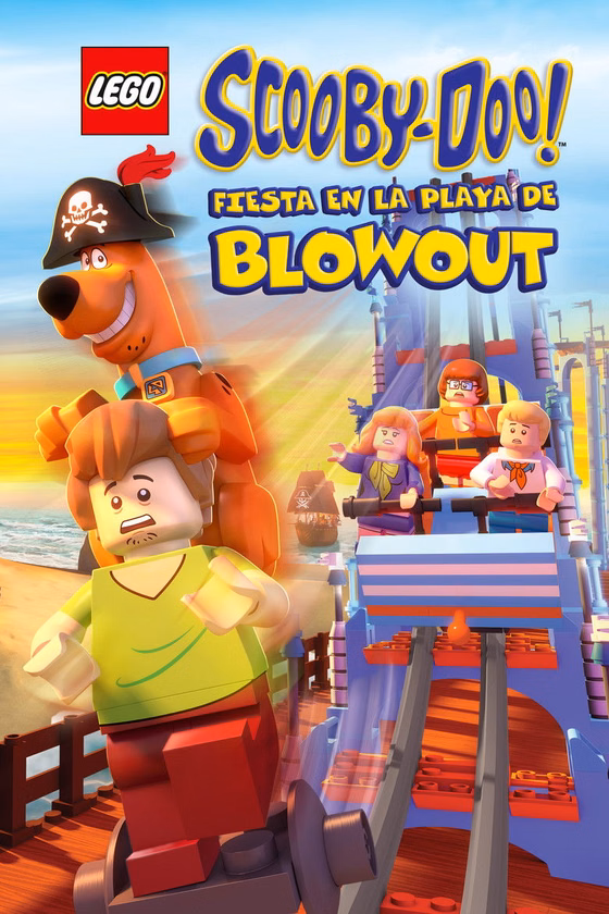 Póster de Lego Scooby-Doo! Fiesta en la playa de Blowout