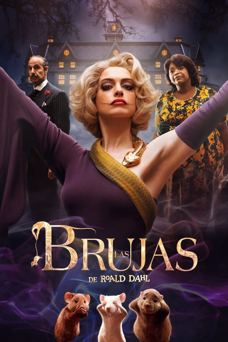 Póster de la película Las brujas (de Roald Dahl)