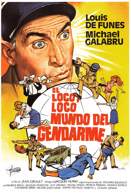 Póster de la película El loco, loco mundo del gendarme