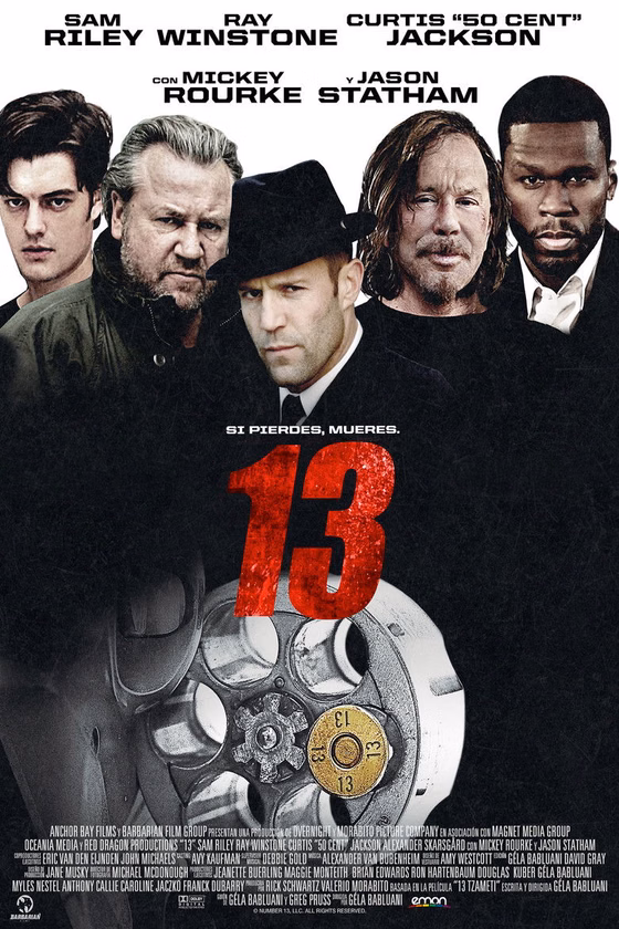 Póster de 13 (Ruleta rusa)