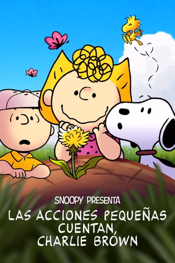 Póster de Snoopy presenta: son las pequeñas cosas, Carlitos
