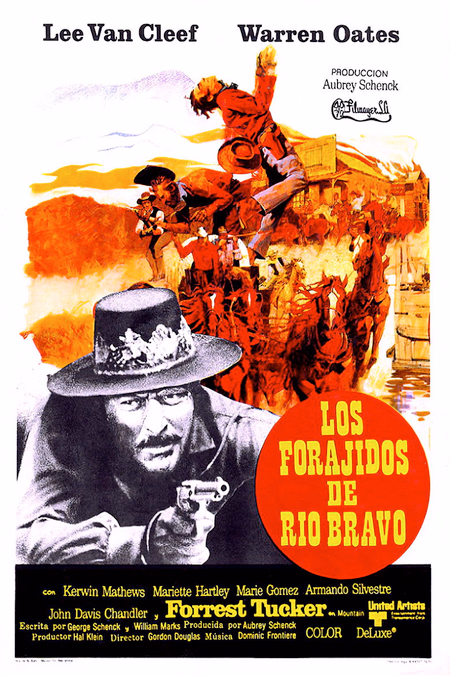 Póster de la película Los forajidos de Río Bravo