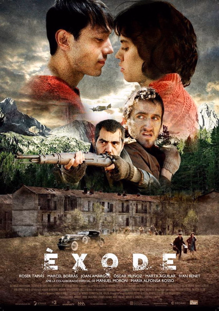Póster de la película Èxode, de la batalla a la frontera