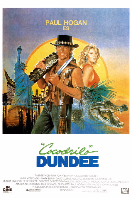 Póster de la película Cocodrilo Dundee